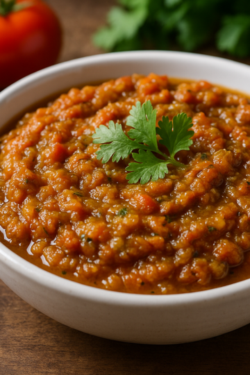 Recette de zaalouk