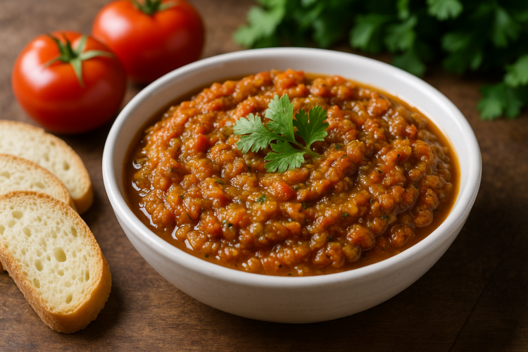 Recette de zaalouk