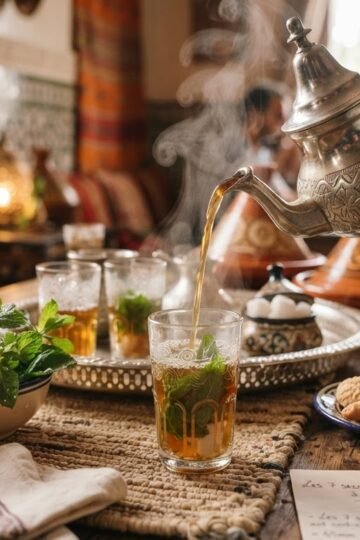 Le Thé Marocain à la Menthe Traditionnel