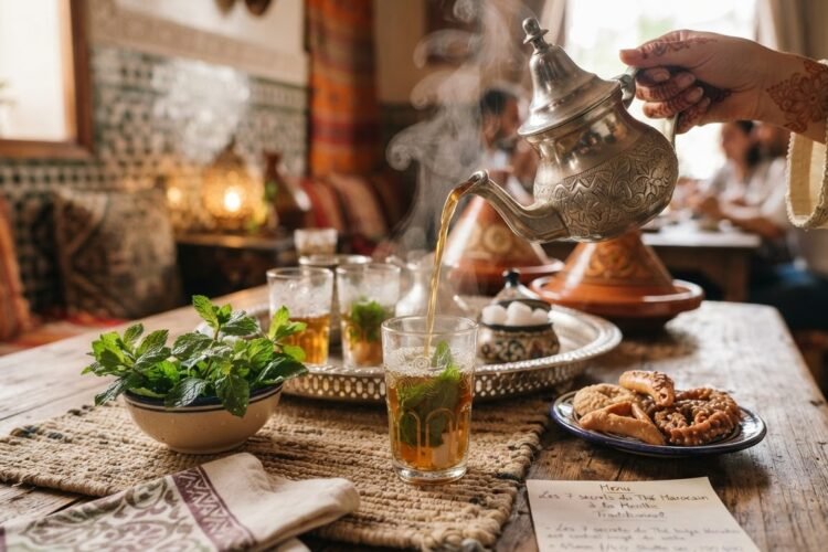 Le Thé Marocain à la Menthe Traditionnel
