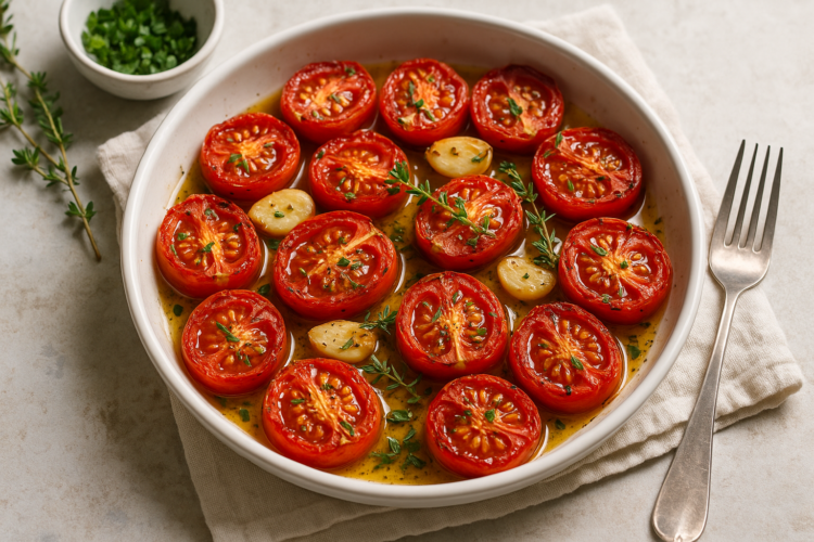Recette de tomates confites