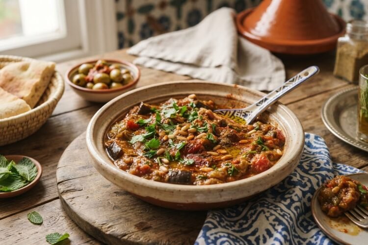 Zaalouk Marocain aux Aubergines