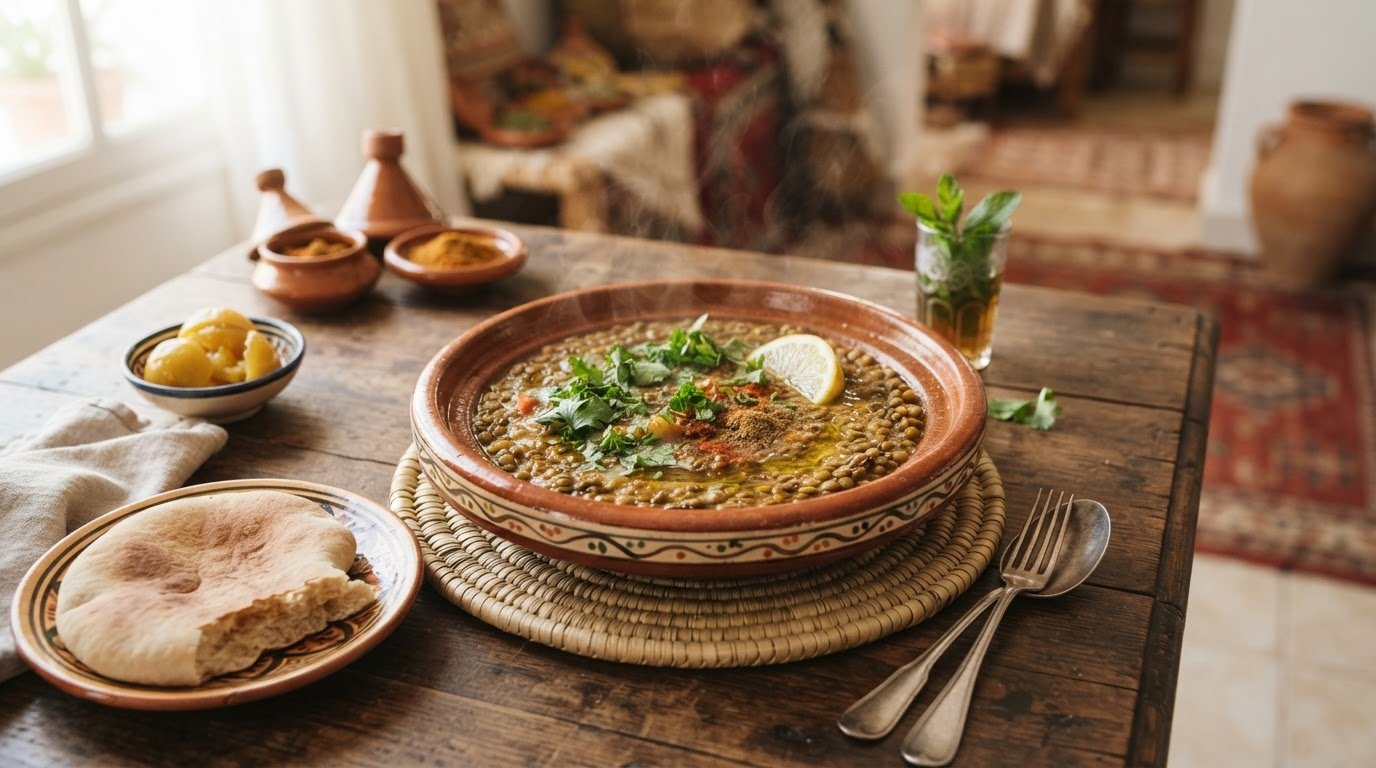 Les lentilles marocains