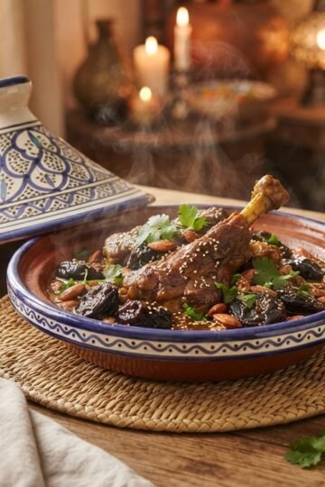 Secrets du tagine aux pruneaux : un festin royal pour vos soirées