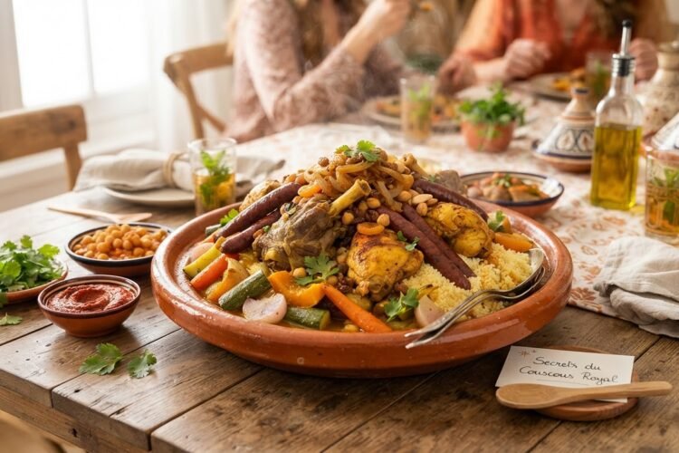 Secrets du couscous royal : la touche festive qui épate vos invités