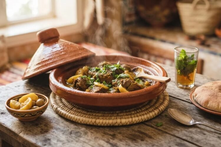 Recette de tajine au poulet