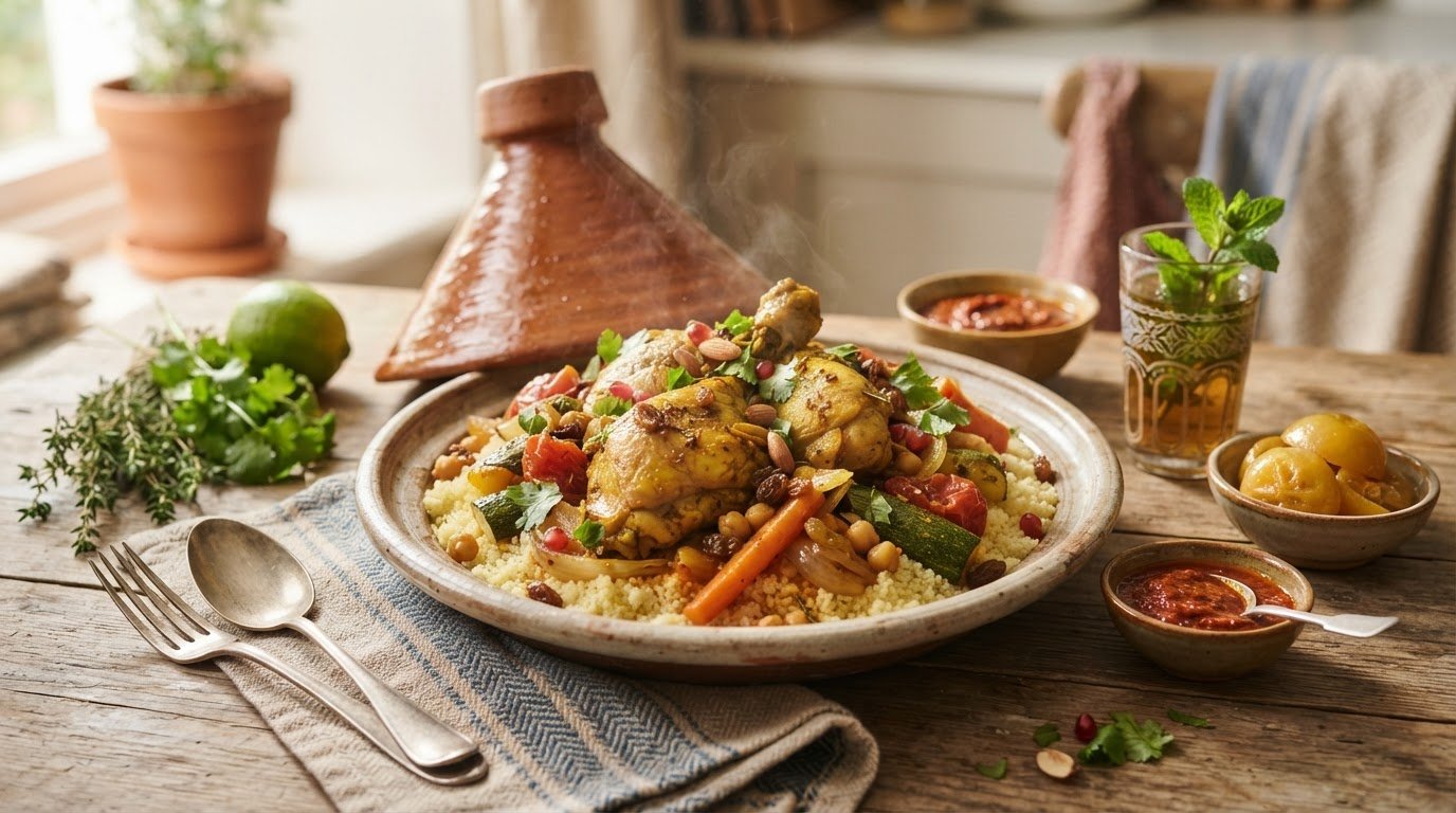 Couscous au polet